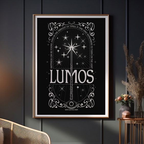 Plakát, Harry Potter: Lumos, 30x40