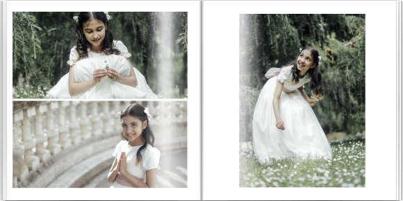 Váš projekt z prvního svatého přijímání fotokniha, 20x20 cm