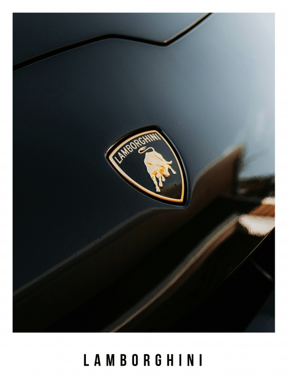 Plakát, Auta: Lamborghini, 21x30