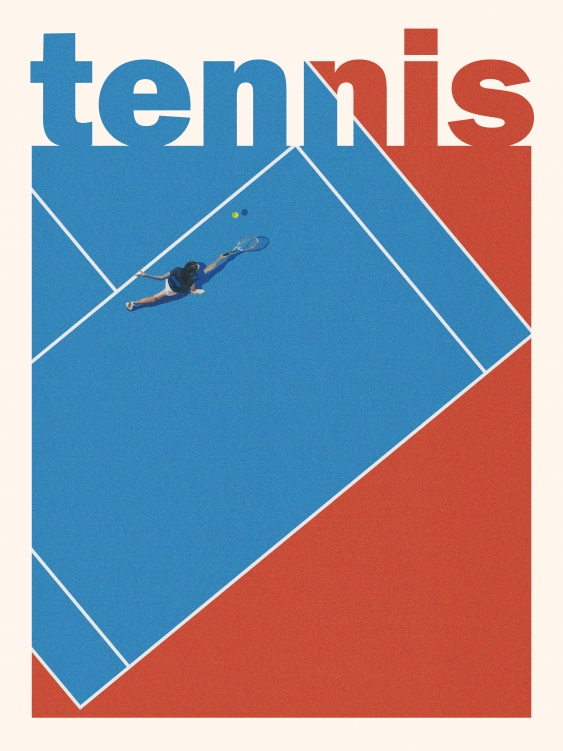 Plakát, Sport: Tenis, 21x30