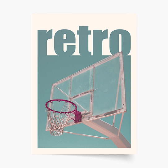 Plakát, Sport: Basketbal, 21x30