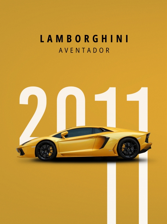 Plakát, Auta: Lamborghini 2, 21x30