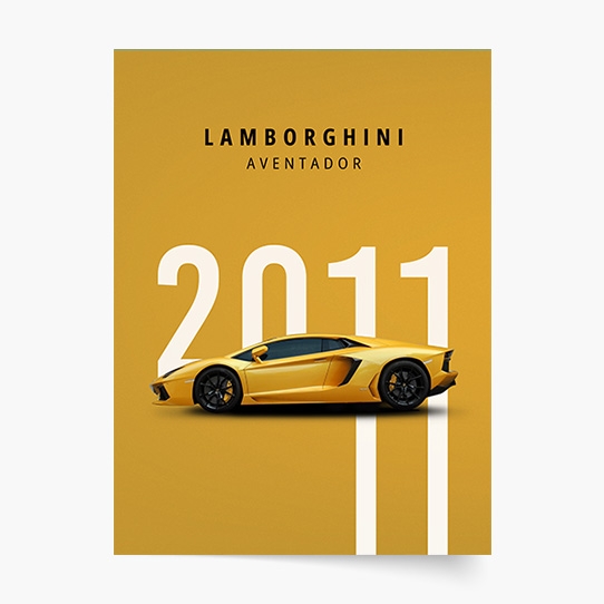 Plakát, Auta: Lamborghini 2, 21x30