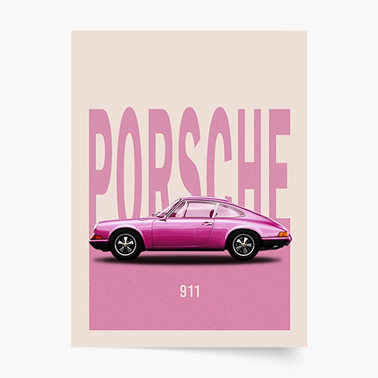 Plakát, Auta: Porsche 5, 21x30