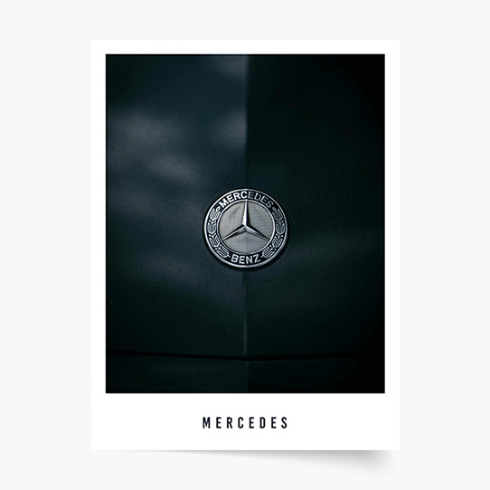 Plakát, Auta: Mercedes, 21x30