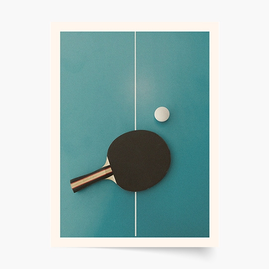 Plakát, Sport: Stolní tenis, 21x30