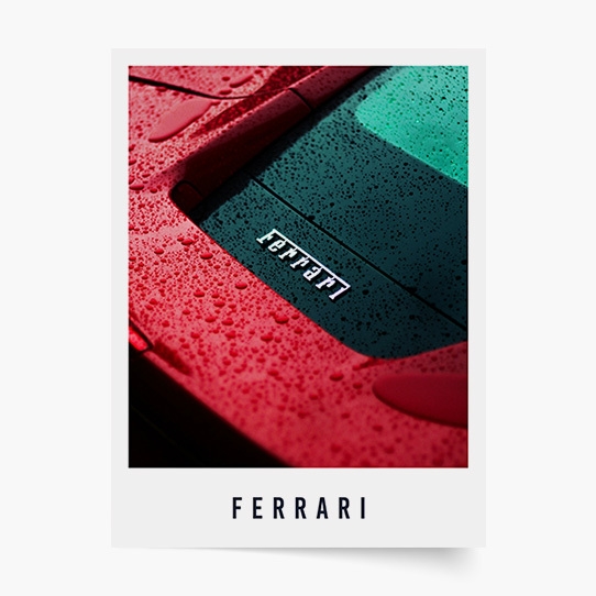 Plakát, Auta: Ferrari 2, 21x30