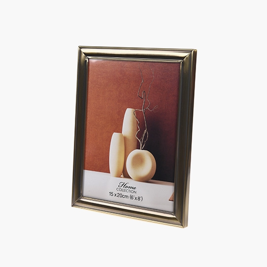 Rámeček na fotografii 10x15 ZG staré kartáčované zlato, 10x15 cm