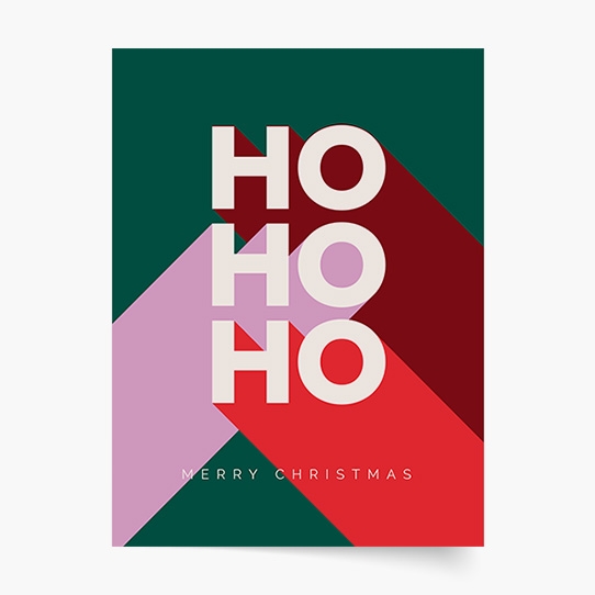 Plakát, Svátky: HO HO HO, 21x30