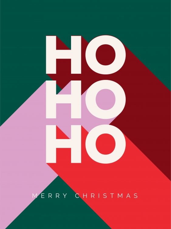 Plakát, Svátky: HO HO HO, 21x30