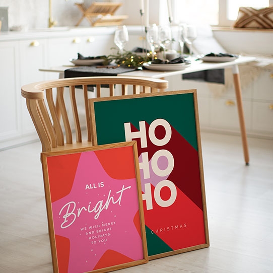 Plakát, Svátky: HO HO HO, 21x30
