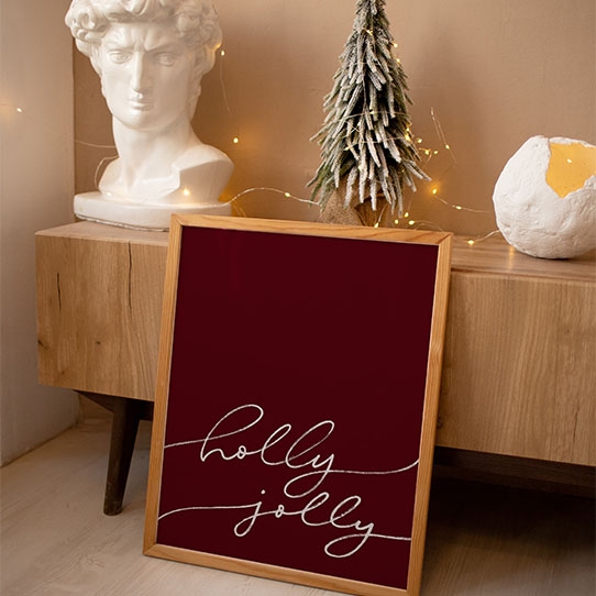 Plakát, Svátky: Holly Jolly, 40x60