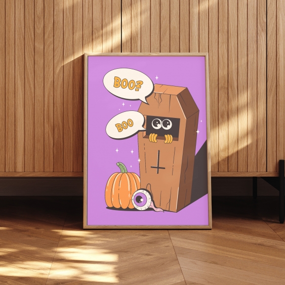 Plakát, Halloween: Buu, 30x40
