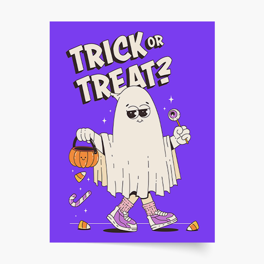 Plakát, Halloween: Duch, 30x40