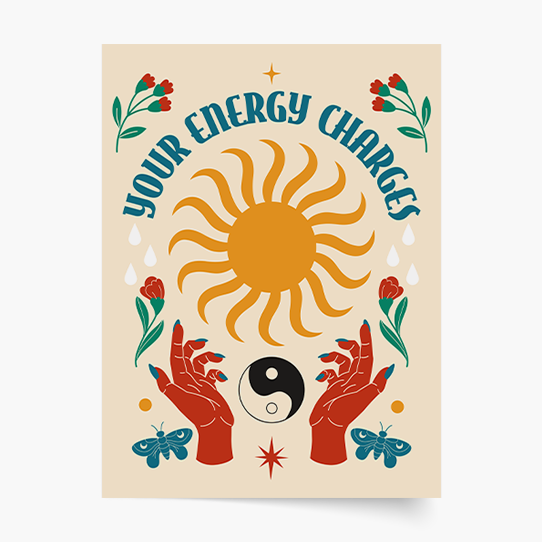 Plakát, Tarot: Energie, 30x40