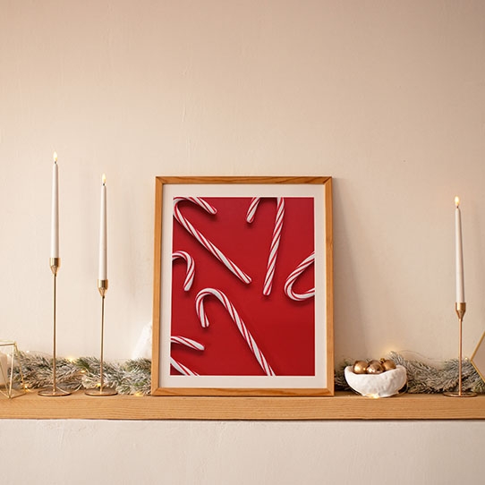 Plakát, Svátky: Cukrové hůlky, 21x30