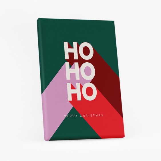 Obrázek, Svátky: HO HO HO, 40x60 cm