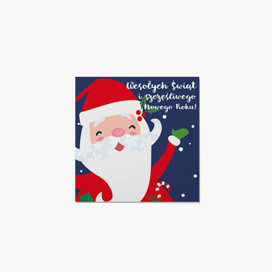 Fotopřání Santa Claus, 14x14 cm