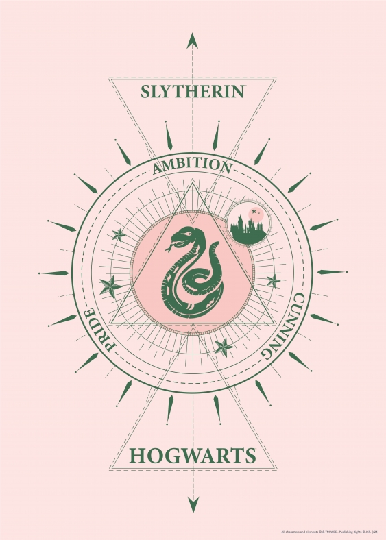 Plakát, Harry Potter: Zmijozel, 30x40