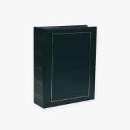 Fotoalbum Černé listy – zelený, 304 fotografií, 18x22 cm