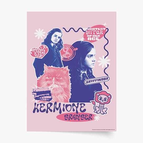 Plakát, Harry Potter: Nebelvír - Hermiona, 30x40
