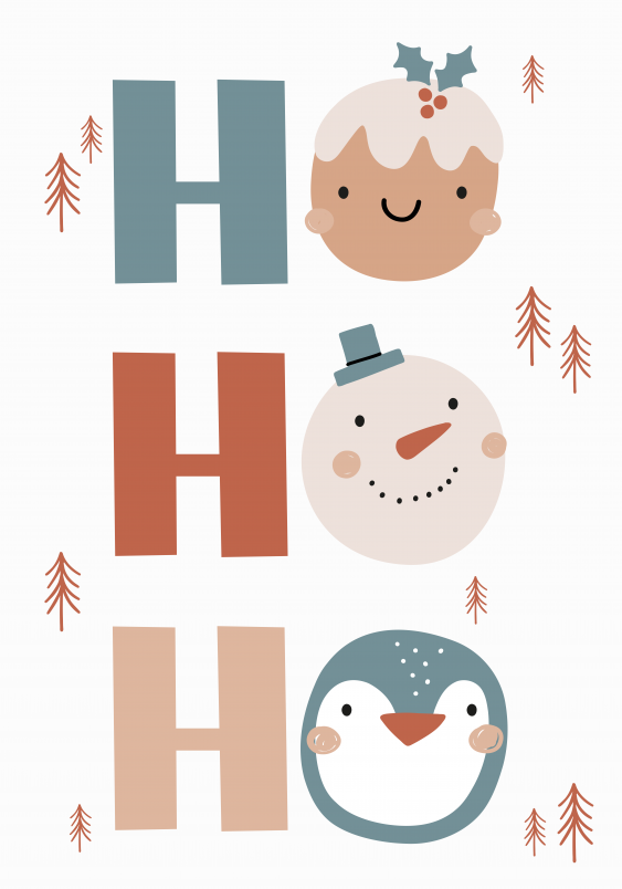 Plakát, VÁNOCE: Ho ho ho, 21x30