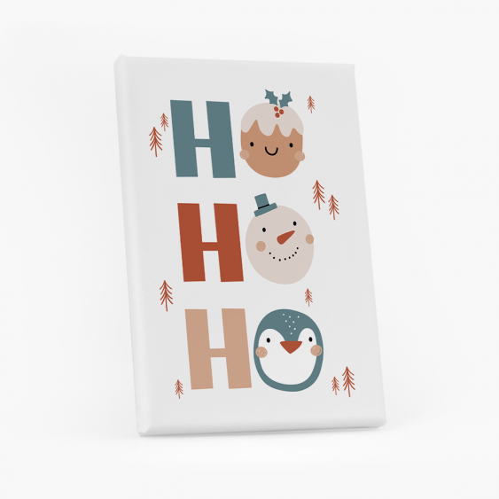 Obrázek, VÁNOCE: Ho ho ho, 20x30 cm