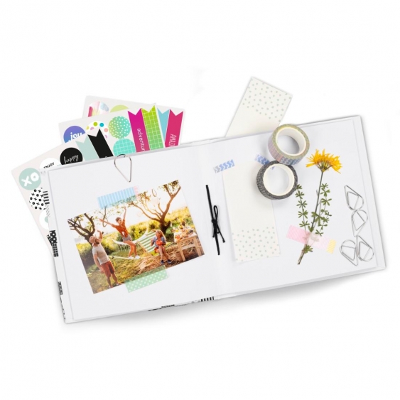 Samolepící fotoalbum TVŮRČÍ SADA, 30 stran, 10x15 cm