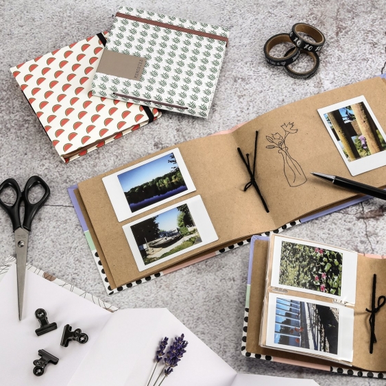Samolepící fotoalbum pro okamžité fotografie MELOUNY 56 fotografií, 10x15 cm