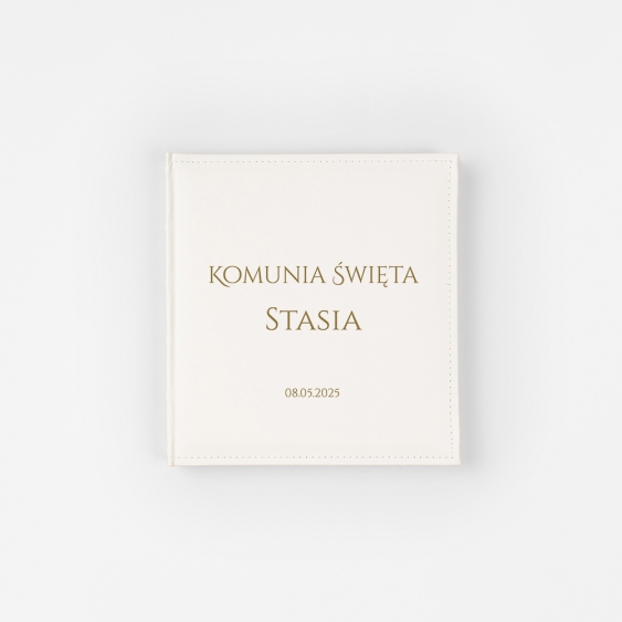 Kožené fotoalbum Společenství, 10x15 cm