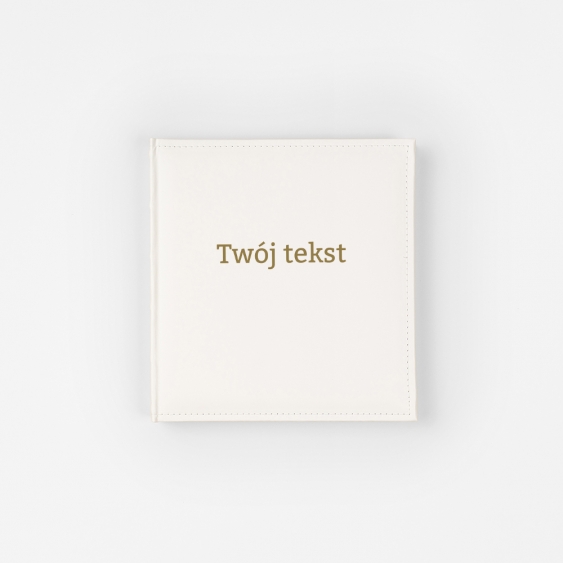 Kožené fotoalbum Váš text, 10x15 cm
