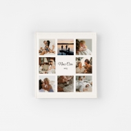 Kožené fotoalbum Rozvržení fotografií, 22x22 cm