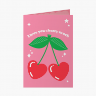 Fotopřání I love you cherry much, 10x15 cm