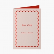 Fotopřání Love Story Pink, 10x15 cm