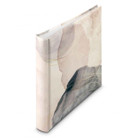 Samolepící fotoalbum JUMBO AKVARELOVÁ ČERNÁ 80 stran, 10x15 cm
