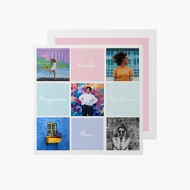 Fotopřání Insta barvy, 14x14 cm