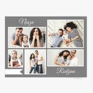 Plakát, Naše rodina, 40x30 cm