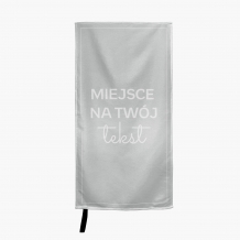 Utěrák Váš text, M, 50x100 cm