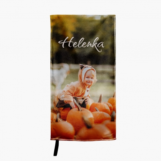 Utěrák Fotografie s textem, M, 50x100 cm