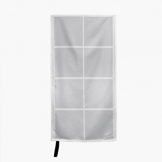 Utěrák Rozvržení fotografií - 8 prvků, M, 50x100 cm