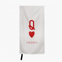 Utěrák Typografický: Q Lucky You, M, 50x100 cm