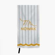Ręcznik_cz Mr&Mrs - wersja 1, M, 50x100 cm