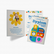 Skládací Diplom Barvy, 20x30 cm