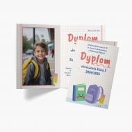 Skládací Diplom Zábavné potřeby, 20x30 cm