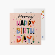 Fotopřání Happy Birthday - verze 2, 14x14 cm