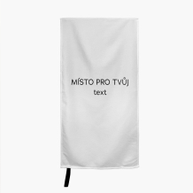 Utěrák Tvoj text, M, 50x100 cm
