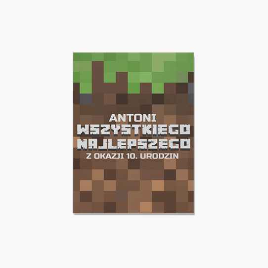 Fotopřání Pro něj: Pixely, 10x15 cm