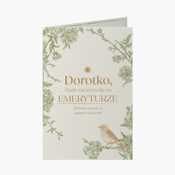 Fotopřání Důchod, 20x30 cm