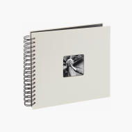 Samolepící fotoalbum FINE ART 50 stran BÍLÝ – černé listy, 28x24 cm