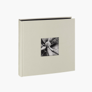 Samolepící fotoalbum JUMBO FINE ART 100 stran BÍLÝ – černé listy, 30x30 cm